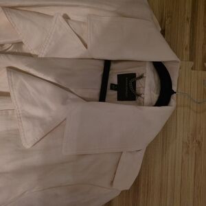 Elegant Cream Women's Coat